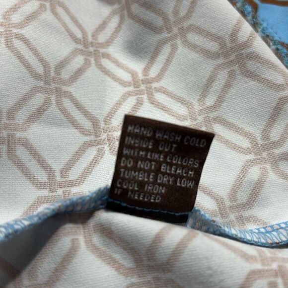 J.McLaughlin Catalina Cloth Square‎ Neck MIDI Pullover Dress Pockets Blue XS - Picture 13 of 13